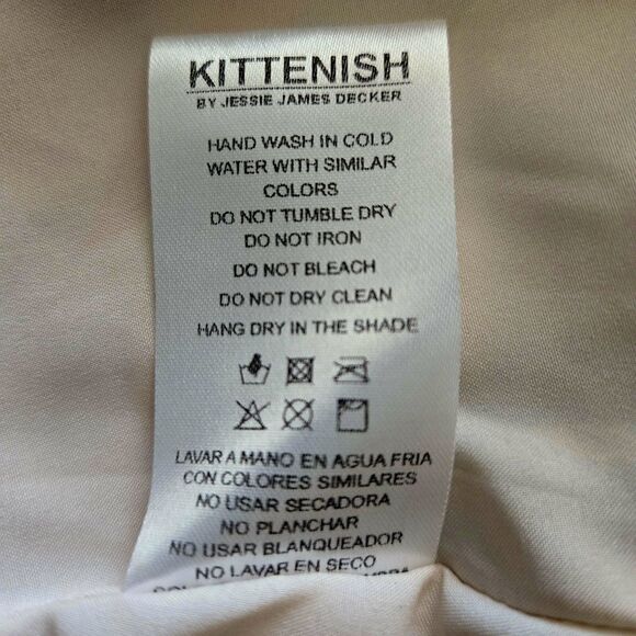 NWT Kittenish Stand Out Multicolor Floral Print Long Sleeve Mini Dress Size XL - Picture 8 of 9